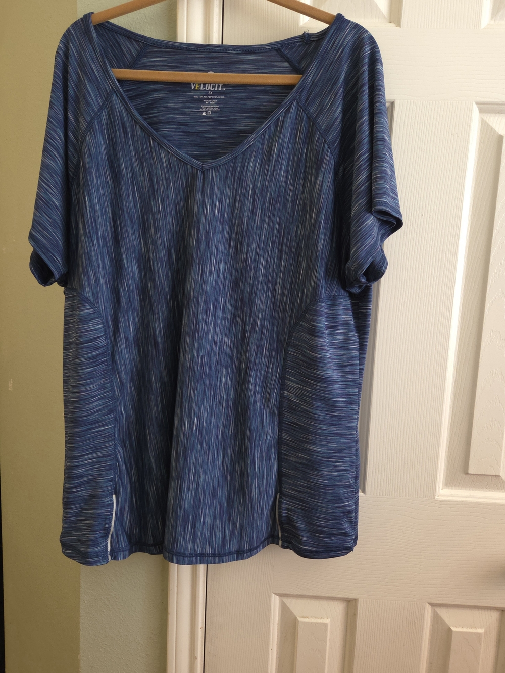 Velocity Blue Short Sleeve Tee
